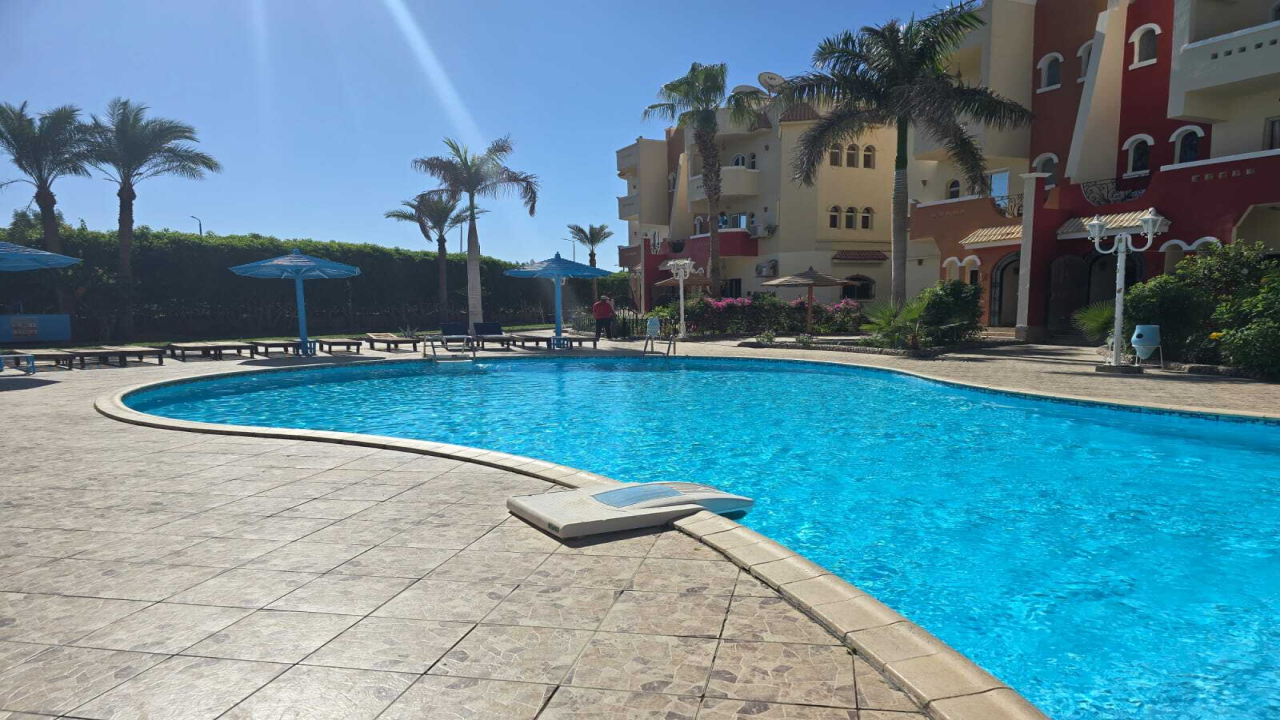 Hurghada  Mubarak 6 Apartment with a pool view