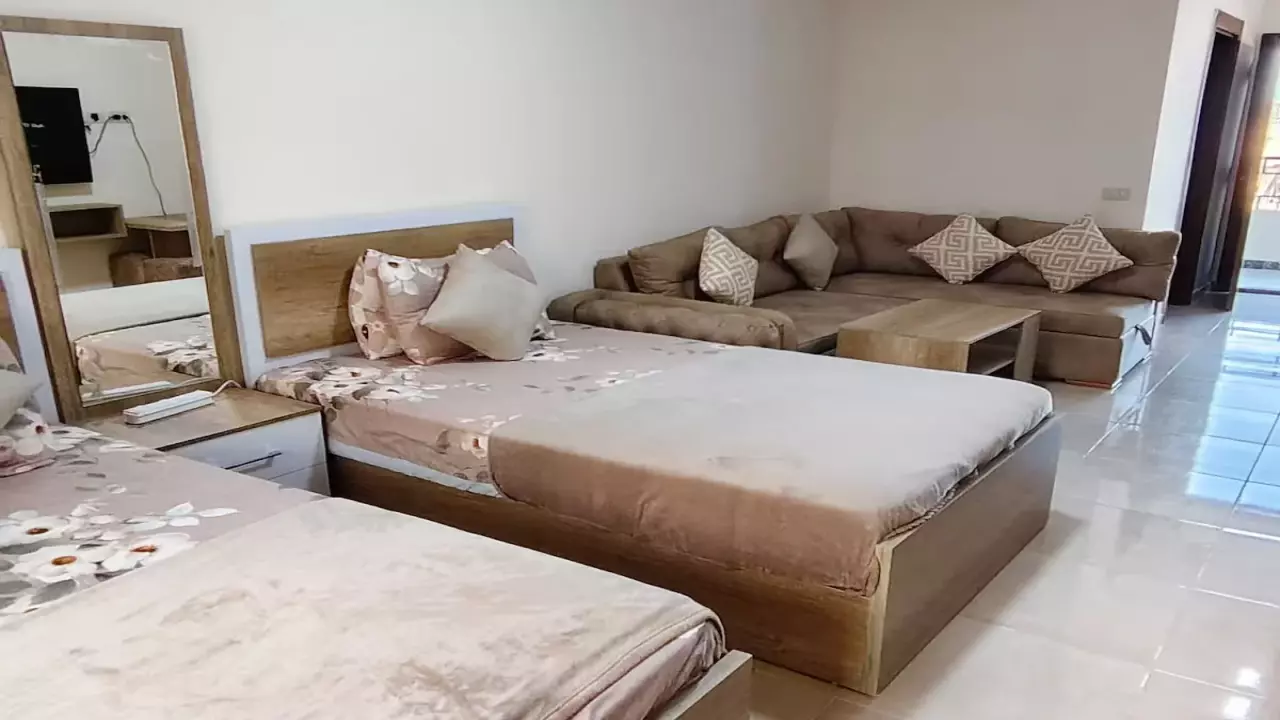 Hurghada  Golden Tiba Resort Compound  The compound is located in the second row from the sea and features multiple swimming pools for guests