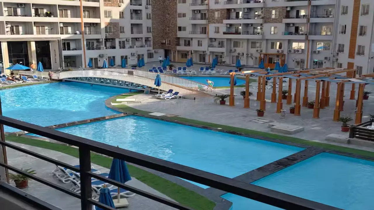 Hurghada  Golden Tiba Resort Compound  The compound is located in the second row from the sea and features multiple swimming pools for guests image 3