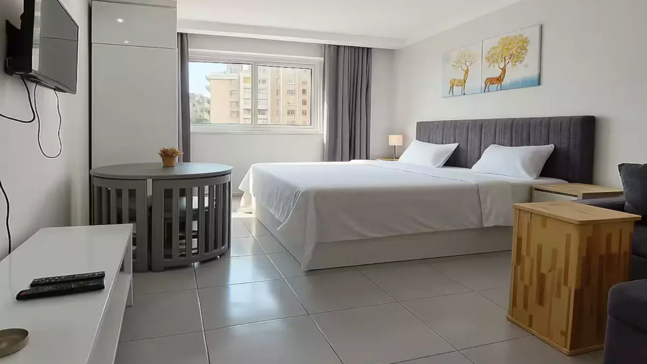 Hurghada scandic resort Compound The compound is located in the first row from the sea and features multiple swimming pools for guests image 2