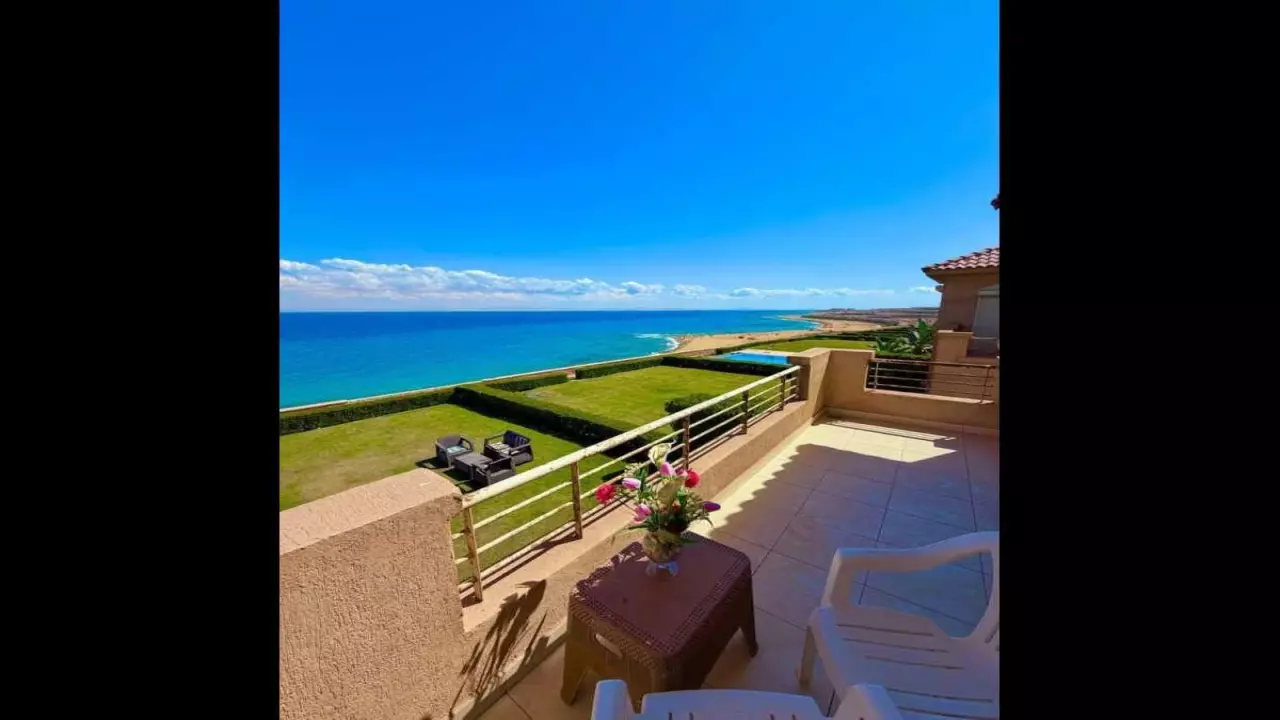 Bedroom Townhouse Villa with Spacious Garden Talal Ain Sokhna image 3