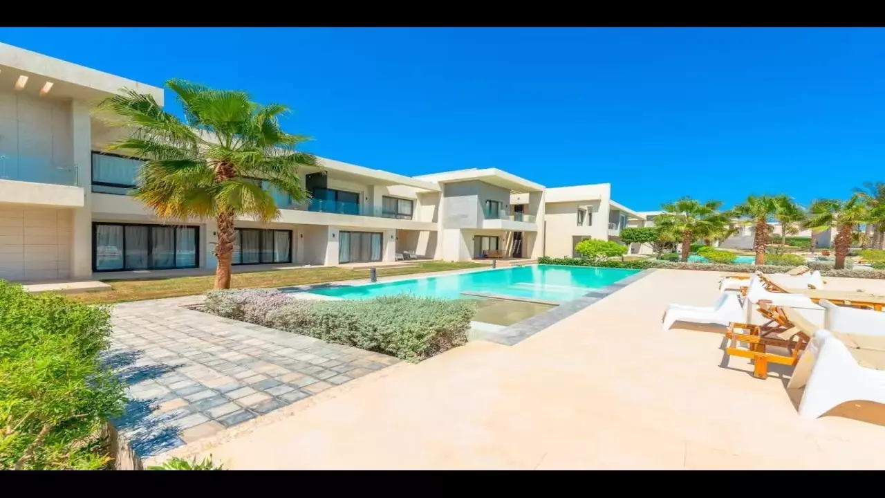 El Gouna Chalet  Terrace & WiFi  2 Bedrooms 2 Bathrooms
