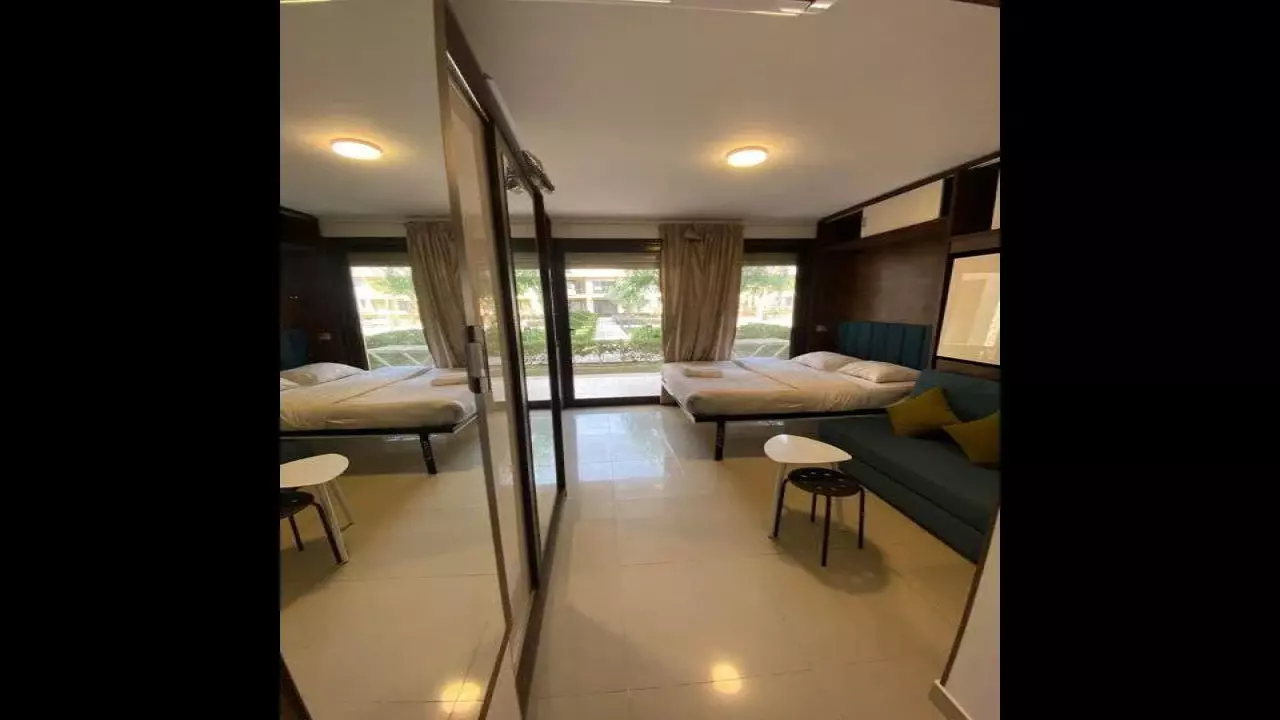 El Gouna  Studio 1 Bedroom  Bathroom with Garden Viewb image 3