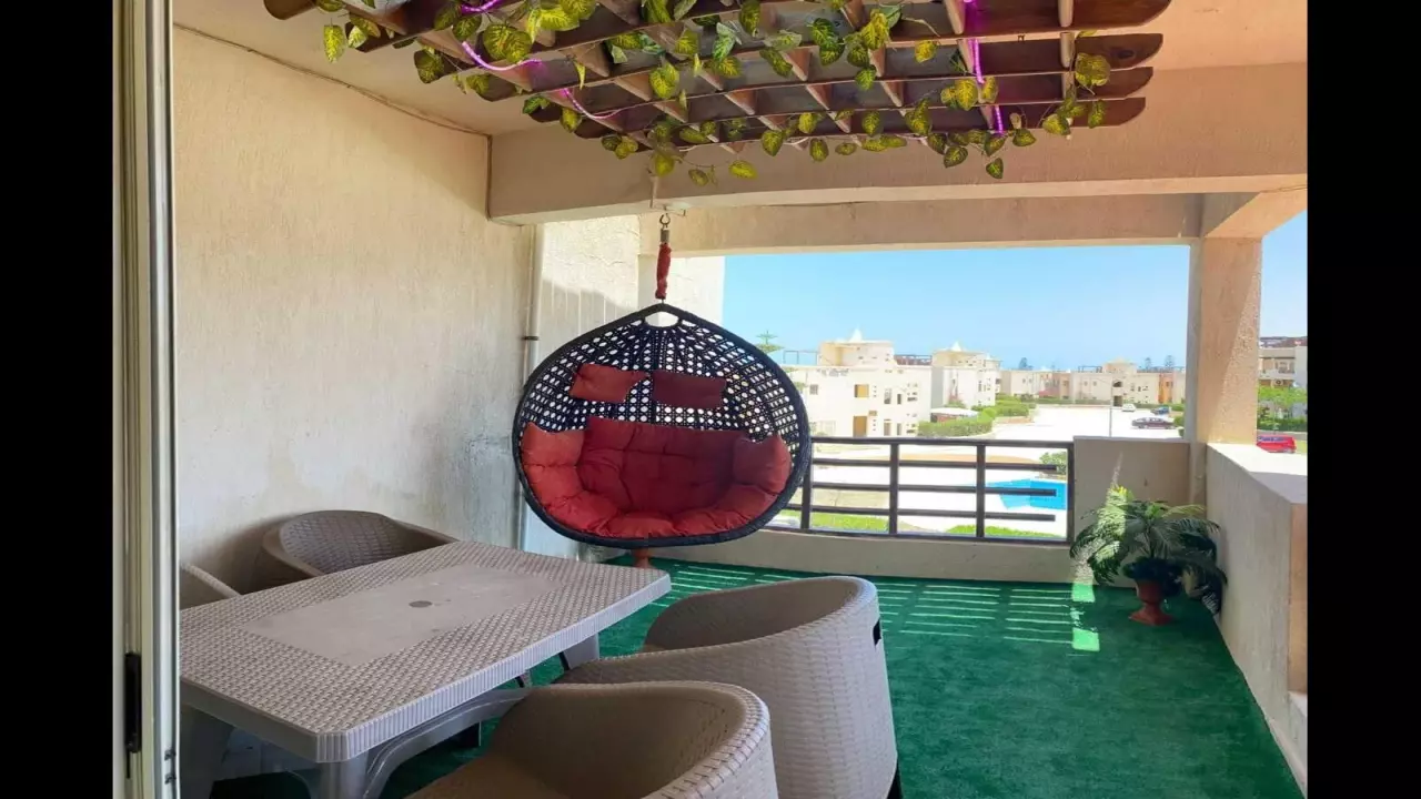 AirConditioned 2Bedroom Chalet with Pool View  Dimora North Coast