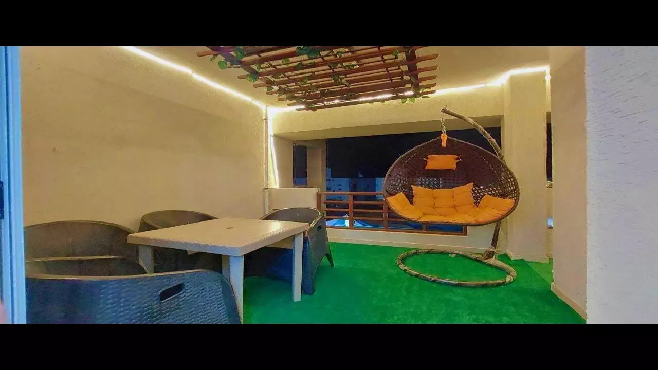 AirConditioned 3Bedroom Chalet with Pool View  3 Min Walk to Beach  Dimora North Coast image 5