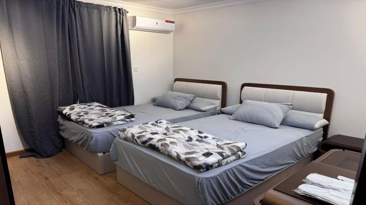 Fully Furnished Luxury Apartment  3 Bedrooms  Dar Misr Qoronfel image 5