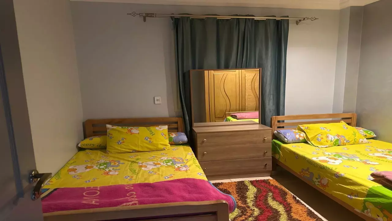 Furnished Apartment  Gardenia Zahraa Nasr City  Ground Floor with Garden  3 Bedrooms image 3