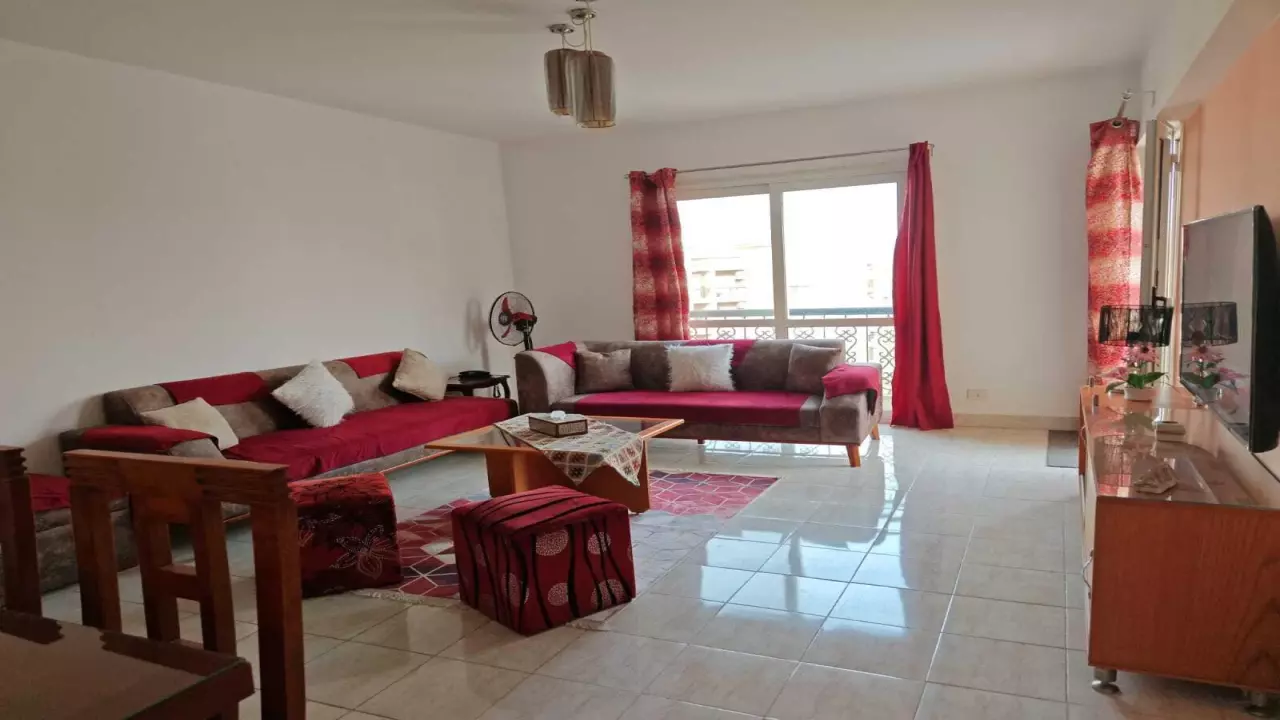 Stylish 2Bedroom Apartment in Rehab City  Prime Location  Garden View