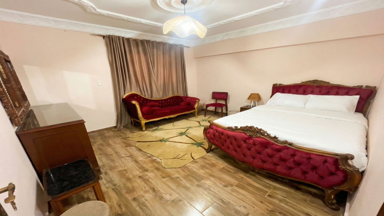 Luxury 2BR Apartment with Spacious Reception in El Fustat