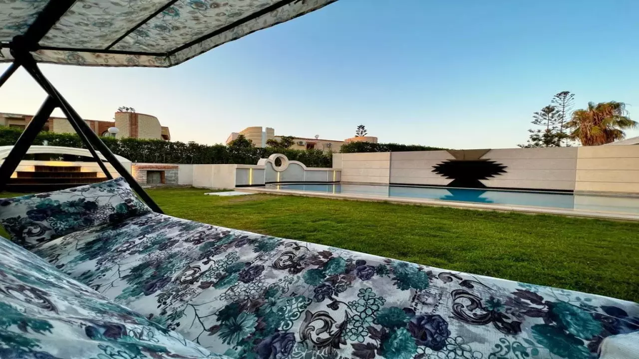 Modern Luxury Villa with Private Pool & Pergola in North Coast