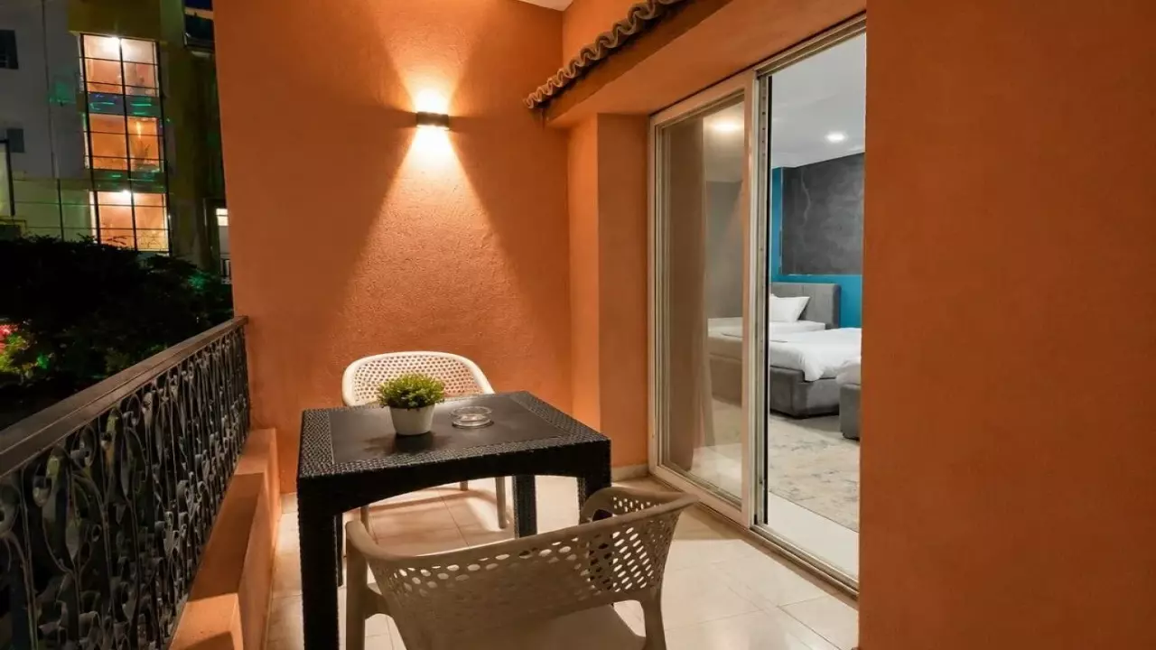 Pyramids area Double apartment with a large bed and a direct view of the pyramids image 4