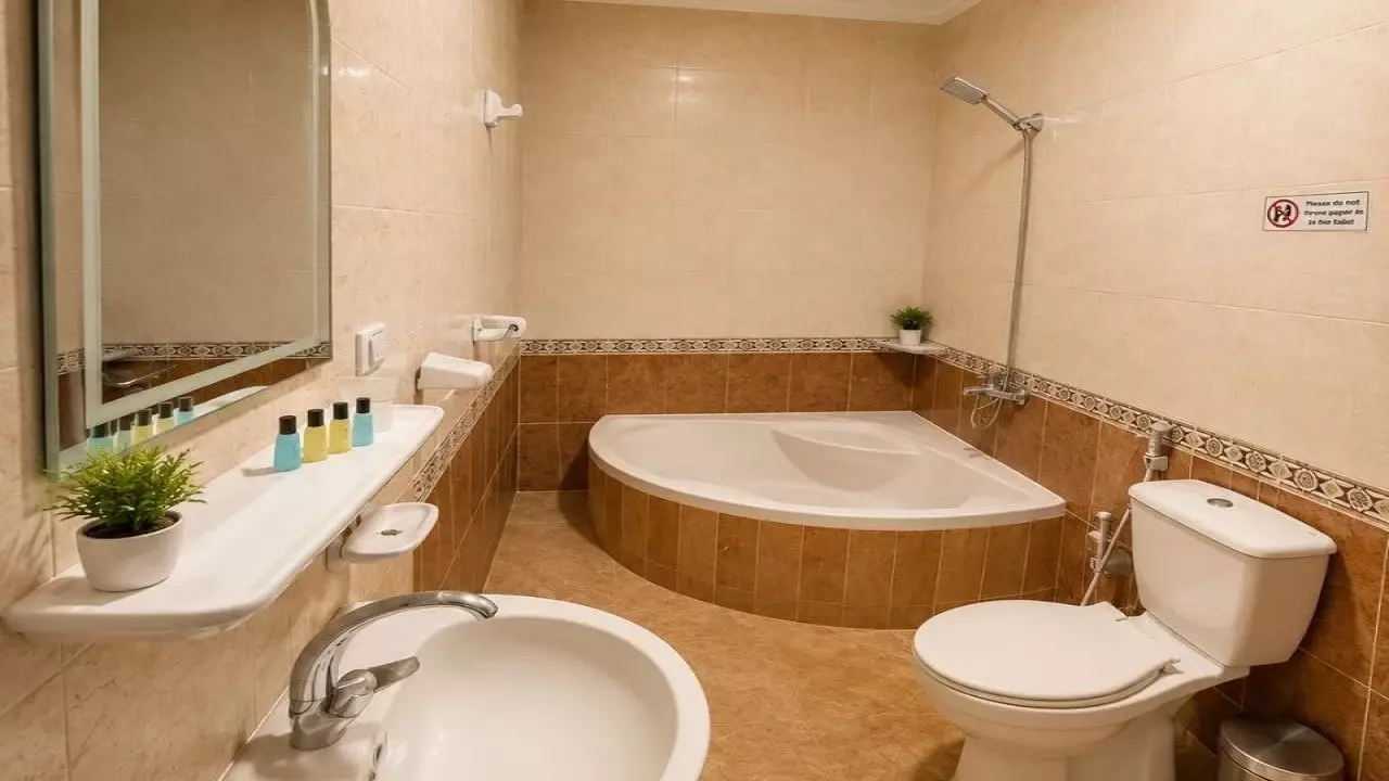 Pyramids area Double apartment with a large bed and a direct view of the pyramids image 5