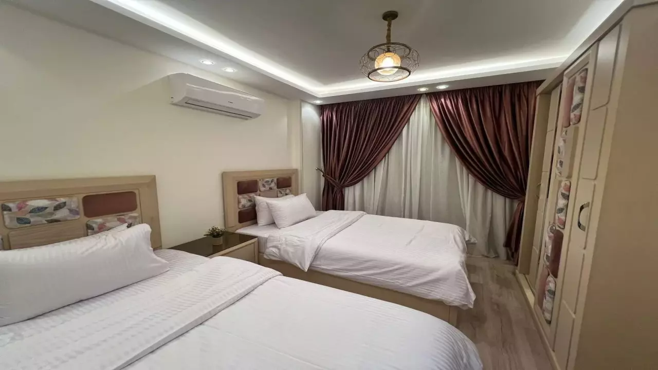 Madinaty apartment with a distinctive green view image 2