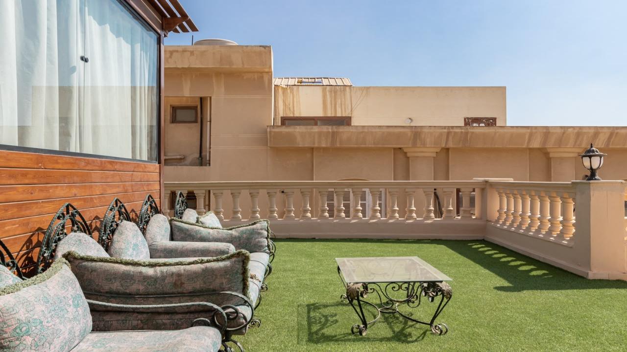 Rooftop in Fifth Settlement ElShouyfat Street with a private green area image 3