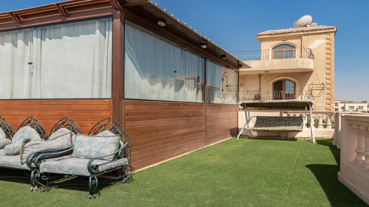 Rooftop in Fifth Settlement ElShouyfat Street with a private green area image 5